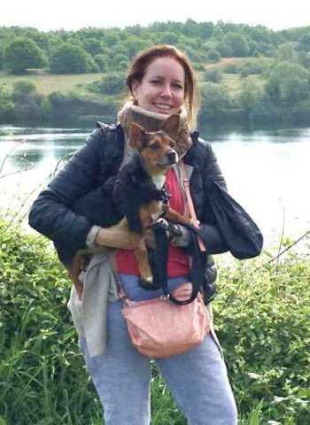 Julia & Cookie taking a break in the UK before heading for Eurotunnel .. and Barcelona.